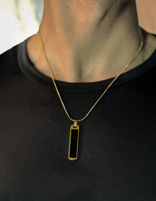 Eclipse Bar Pendant Golden